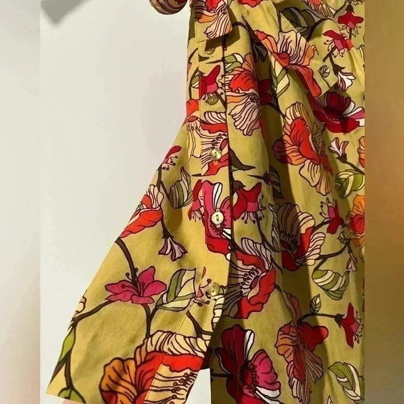 GRACE Elementary Graphic Florals Skirt Sz 6P - Picture 5 of 7